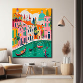 Painting by Numbers Illustration Venice